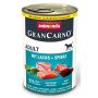 Animonda GranCarno Original Adult Lachs Spinat Łosoś + Szpinak puszka 400g