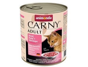 Animonda Carny Adult Wołowina, Indyk + Krewetki puszka 800g - 2