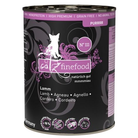 Catz Finefood Purrrr N.111 Jagnięcina puszka 400g