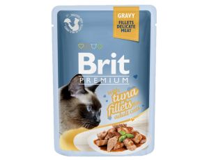 Brit Premium Cat Fillets with Tuna sos saszetka 85g