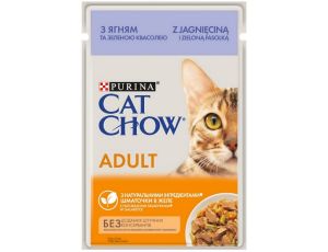 Purina Cat Chow Jagnięcina i zielona fasolka saszetka 85g