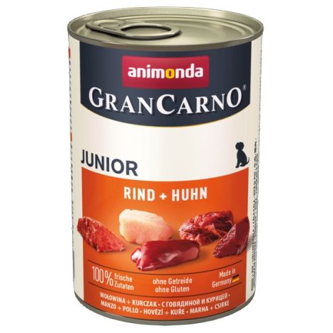 Animonda GranCarno Original Adult Rind Huhn Wołowina + Kurczak puszka 400g - 2