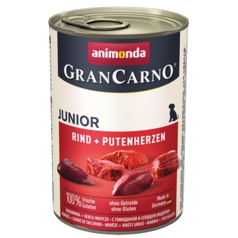 Animonda GranCarno Original Junior Pute Indyk 400g - 2