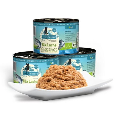 Catz Finefood Bio N.513 Łosoś puszka 200g - 3