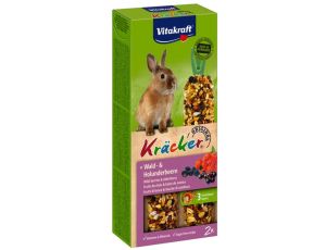 Vitakraft Kracker 2szt Królik Owoce leśne/czarny bez 112g [10624]