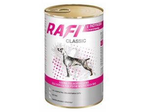 Rafi Pies Classic Indyk i marchewka w sosie 1240g - 2