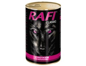 Rafi Pies Classic Indyk i marchewka w sosie 1240g