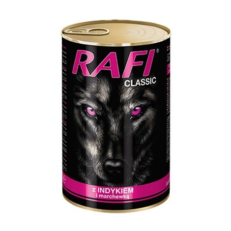 Rafi Pies Classic Indyk i marchewka w sosie 1240g