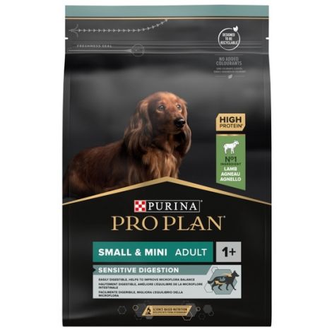 Purina Pro Plan Adult Small & Mini Sensitive Digestion Lamb 3kg