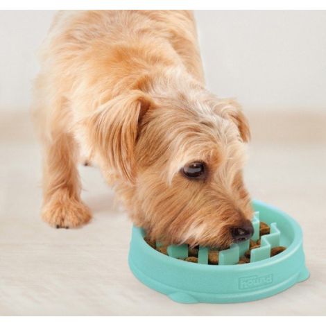 Outward Hound Fun Feeder Tiny (XS) Miska spowalniająca miętowa [67829] - 4