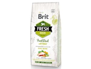 Brit Fresh Dog Adult Active Duck & Millet 12kg