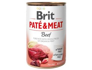 Brit Pate & Meat Dog Beef puszka 400g