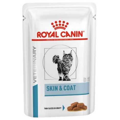 Royal Canin Veterinary Care Nutrition Feline Skin & Coat saszetka 85g