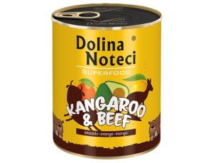 Dolina Noteci Superfood Pies Kangur i wołowina puszka 800g