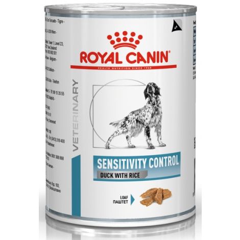 Royal Canin Veterinary Diet Canine Sensitivity Control kaczka i ryż puszka 420g