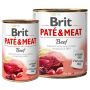 Brit Pate & Meat Dog Beef puszka 800g