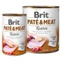 Brit Pate & Meat Dog Rabbit puszka 800g