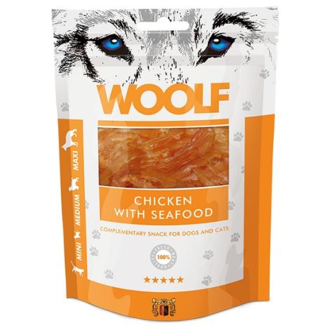 Woolf Chicken With Seafood 100g - 2