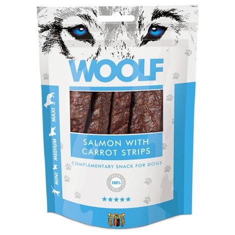 Woolf Salmon With Carrot Strips 100g - 2