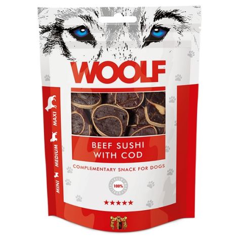 Woolf Beef Sushi With Cod 100g - 2