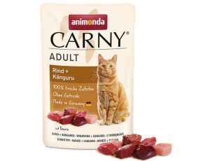 Animonda Carny Adult Wołowina + Kangur saszetka 85g