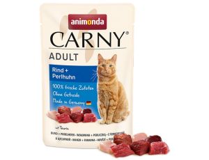 Animonda Carny Adult Wołowina + Perliczka saszetka 85g