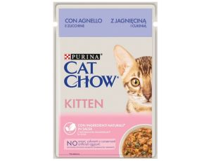 Purina Cat Chow Kitten Jagnięcina saszetka 85g