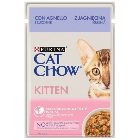 Purina Cat Chow Kitten Jagnięcina saszetka 85g