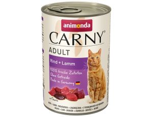 Animonda Carny Adult Wołowina + Jagnięcina puszka 400g