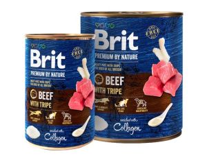 Brit Premium By Nature Beef & Tripe puszka 400g