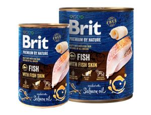 Brit Premium By Nature Fish & Fish Skin puszka 400g