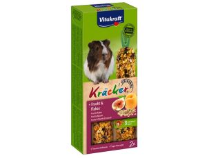 Vitakraft Kracker 2szt Świnka morska Owoce i płatki 112g [25155]