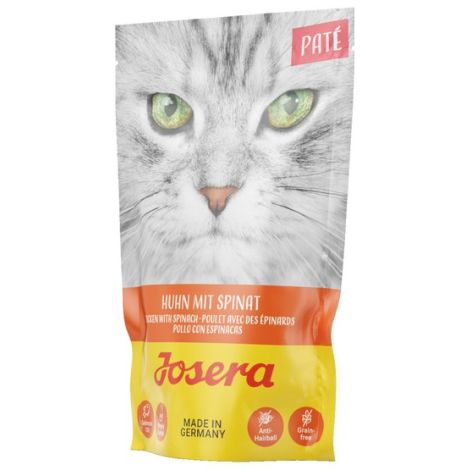 Josera Pasztet Kurczak & szpinak saszetka 85g