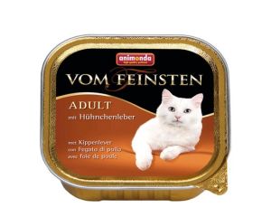 Animonda vom Feinsten Cat Adult z Wątróbką Kurczaka tacka 100g - 2