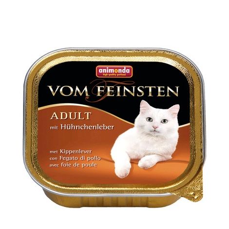 Animonda vom Feinsten Cat Adult z Wątróbką Kurczaka tacka 100g - 2