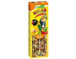 Nestor Kolba 2w1 Papuga średnia jajko i owoce 2szt