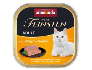 Animonda vom Feinsten Cat Adult z Drobiem i Makaronem tacka 100g