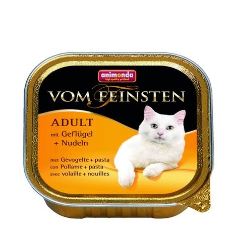 Animonda vom Feinsten Cat Adult z Drobiem i Makaronem tacka 100g - 2