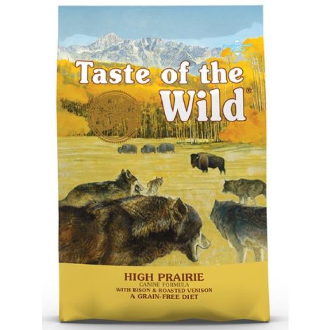 Taste of the Wild High Prairie Canine z mięsem z bizona 12,2kg - 2