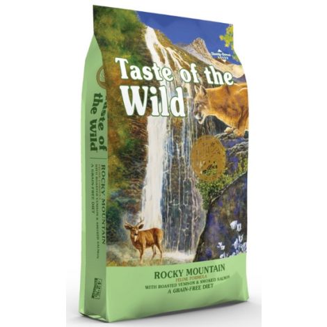 Taste of the Wild Rocky Mountain Feline z dziczyzną i łososiem 6,6kg