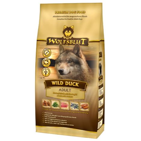 Wolfsblut Dog Wild Duck - kaczka i ziemniaki 2kg