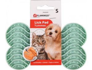 Flamingo Lick Pad Mata antystresowa S zielona