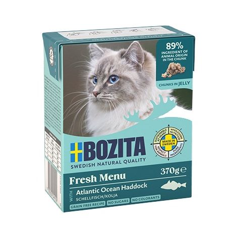 Bozita z Rybą Morską (dorszem) kawałki w galaretce kartonik 370g