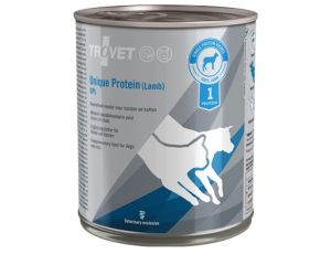 Trovet Unique Protein UPL Jagnięcina dla psa i kota puszka 800g