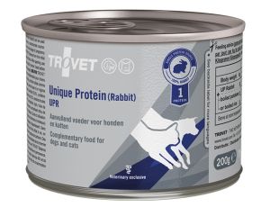 Trovet Unique Protein UPR Królik dla psa i kota puszka 200g