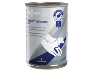 Trovet Unique Protein UPR Królik dla psa i kota puszka 400g