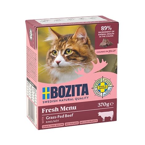 Bozita z Wołowiną kawałki w galaretce kartonik 370g
