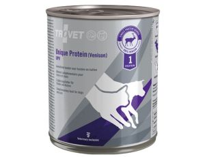 Trovet Unique Protein UPV Dziczyzna dla psa i kota puszka 800g