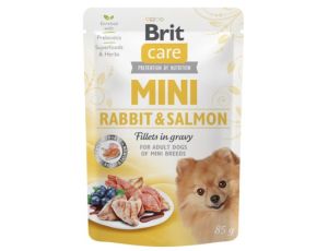 Brit Care Dog Mini Rabbit & Salmon saszetka 85g