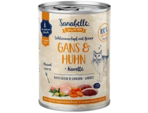 Sanabelle Gęś, kurczak i marchew puszka 380g